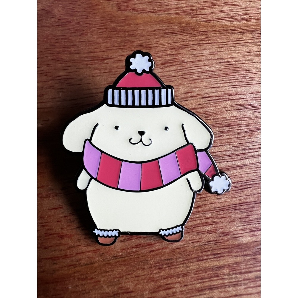 Loungefly Hello Kitty And Friends Winter Outfit Enamel Pin OPEN Pompompurin